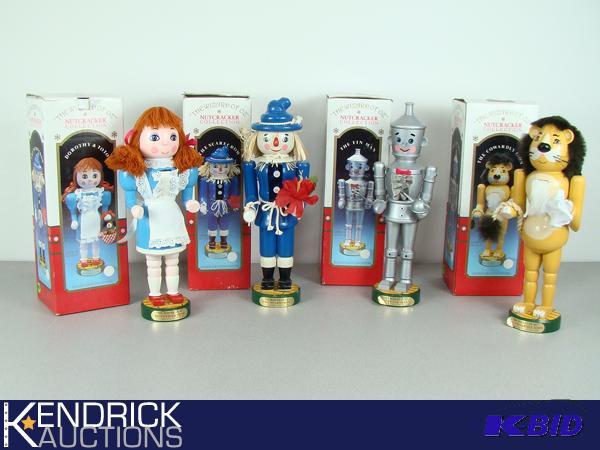 The Wizard of Oz Nutcracker Collection of All 4 Characters