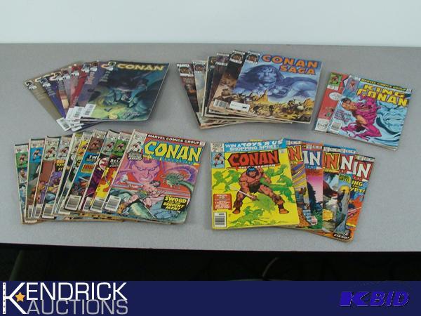 Lot of Conan Comic Books