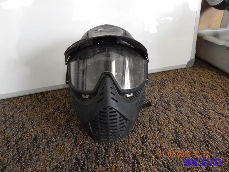 lot 12 image: Paint ball mask
