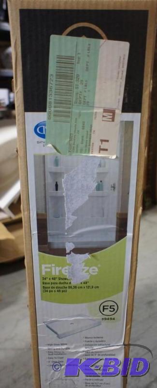 lot 15 image: New ASB Firenze Shower base. #39494. Dimensio...