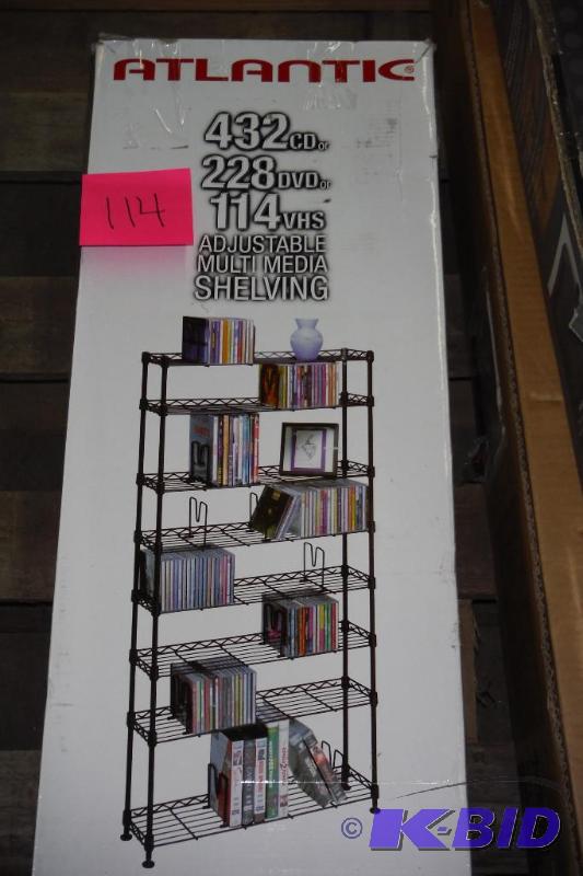 Atlatic multimedia shelving