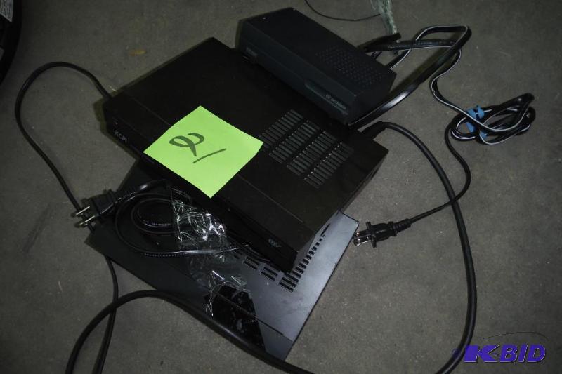 lot of digital TV converters and rf modulator