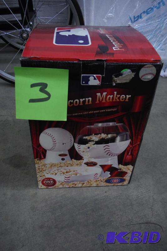 MLB popcorn maker