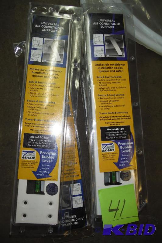 lot of 4 universal air conditioner supports