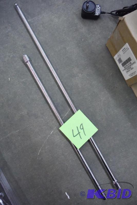 lot of 2 ratchet extensions- 24 18