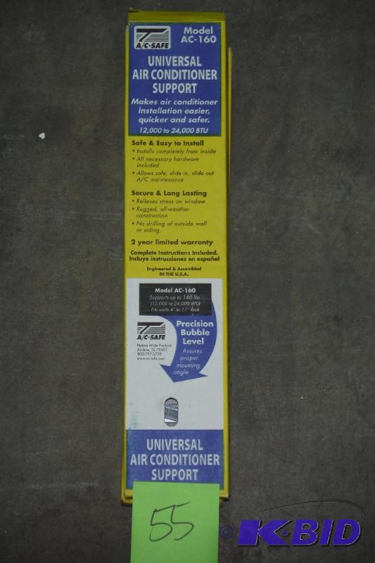 lot of 2 universal AC supports