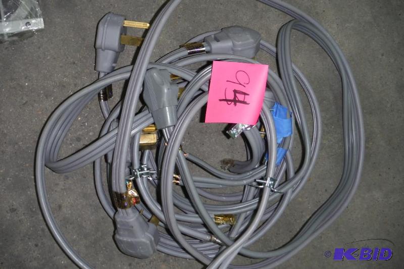 lot of 6  replacement supply cords - see picture
