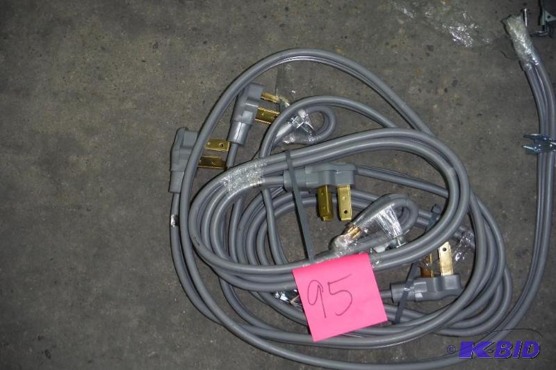 lot of 4 replacement supply cords - see picture