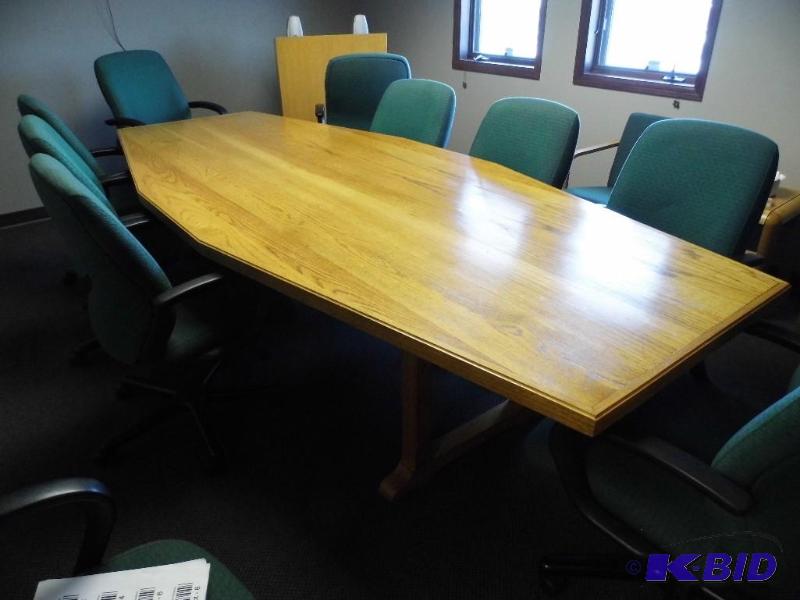 Oak Conference Table