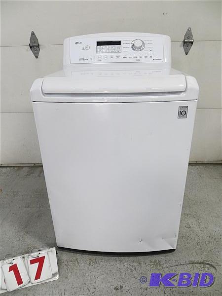 LG WT4870CW White 27&quot Top load Washer wi...