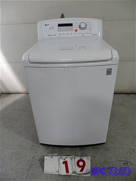 LG WT4870CW White 27&quot Top load Washer wi...