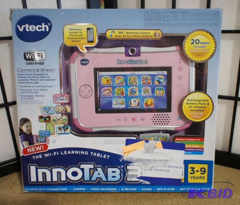VTECH Pink Innotab 3S - Ages 3-9 years  vide...
