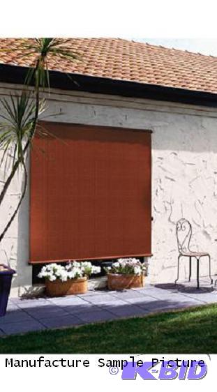 Coolaroo Cordless Exterior Roller Shade - 90%...
