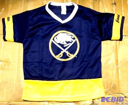 Kids Hockey Jersey by Franklin - Buffalo Sabe...