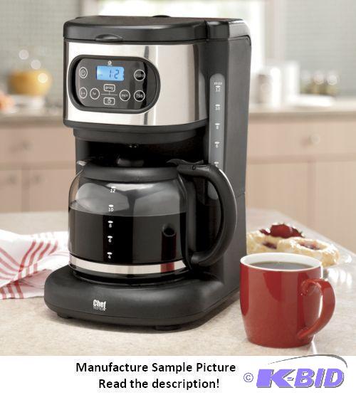 Chef Tested 12 cup Digital Coffee Maker - Mod...