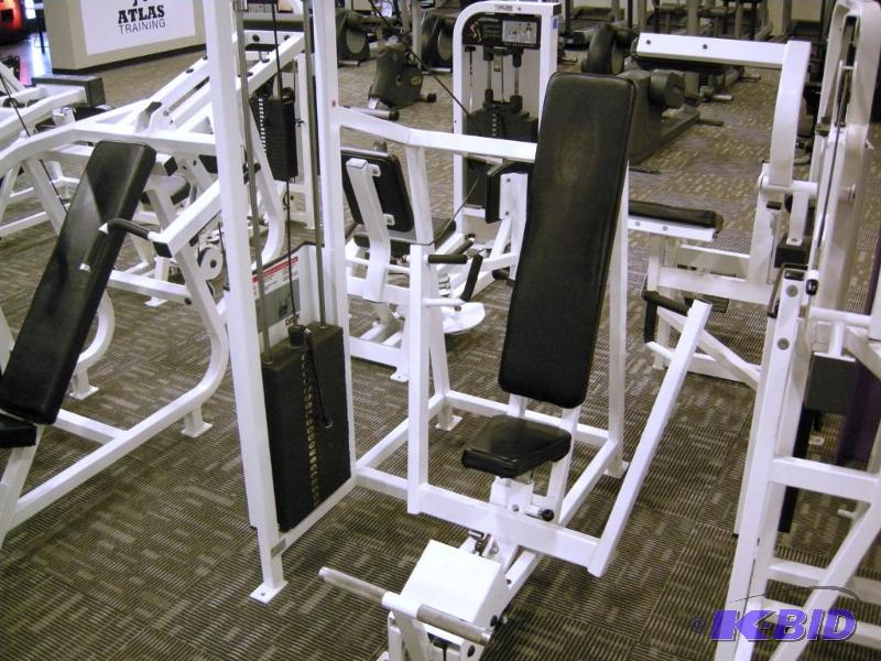 lot 12 image: Cybex Modular Chest Press