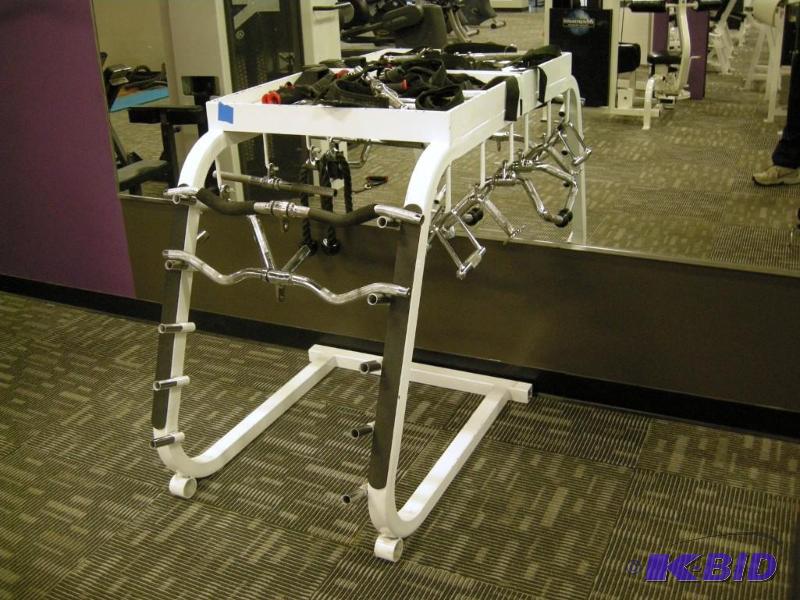 lot 16 image: Weight & Accessory Rack