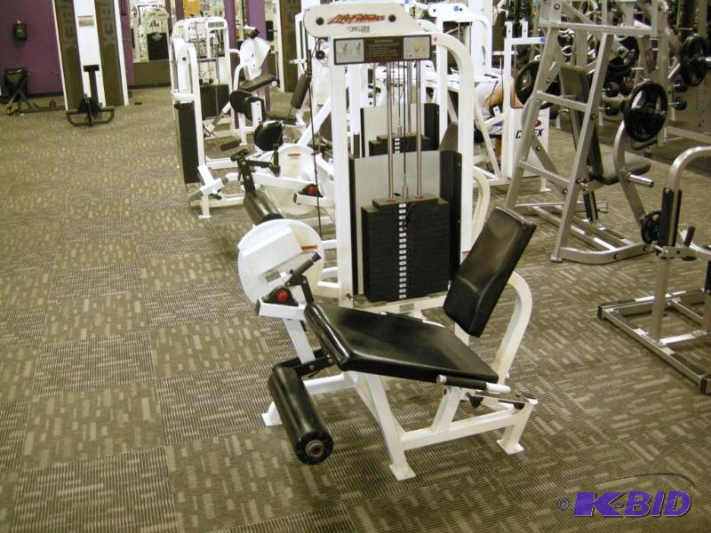 lot 3 image: Life Fitness Leg Extension