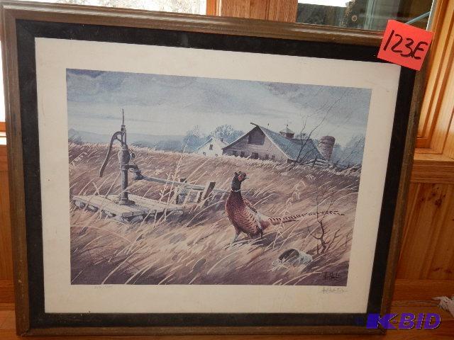 lot 123E image: Les Kouba print.. 354940   33 12 x 27 ...