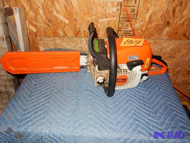 lot 134 image: STIHL FARM BOSS, MS 290 Chain Saw.. Untested ...