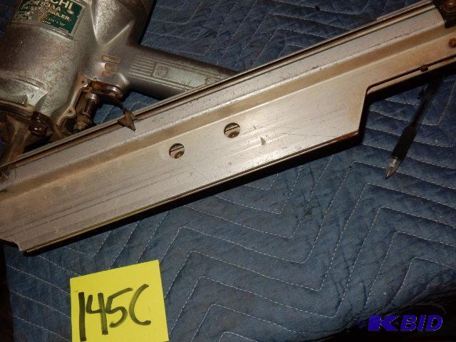 lot 145C image: HITACHI, HR 83AA 3 14 in Nailer...