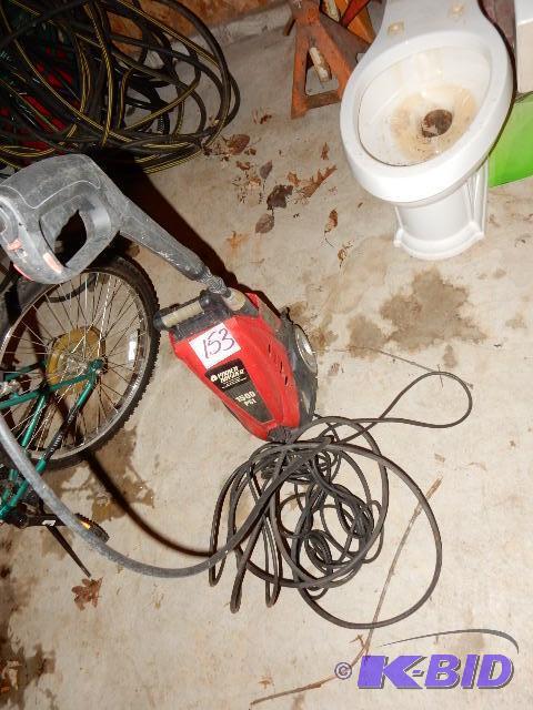 lot 153 image: 1500 PSI, Power Washer.. CLEAN MACHINE.. Unte...