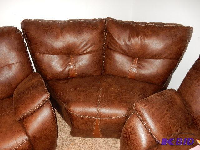 lot 2 image: Beautiful Sectional Couch. Almost like new.. ...
