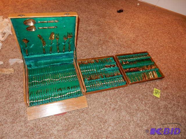 lot 86 image: 12 Piece place settings. He purchase this in ...