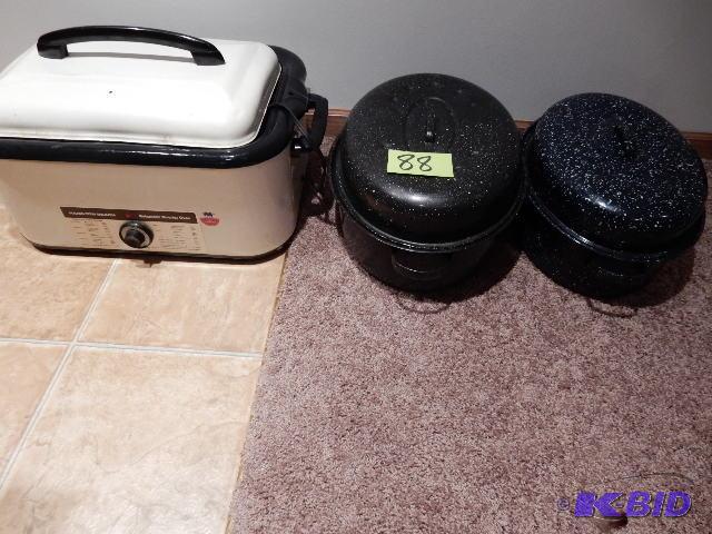 lot 88 image: Hamilton Beach Electric cooker.. Like new. 2 ...