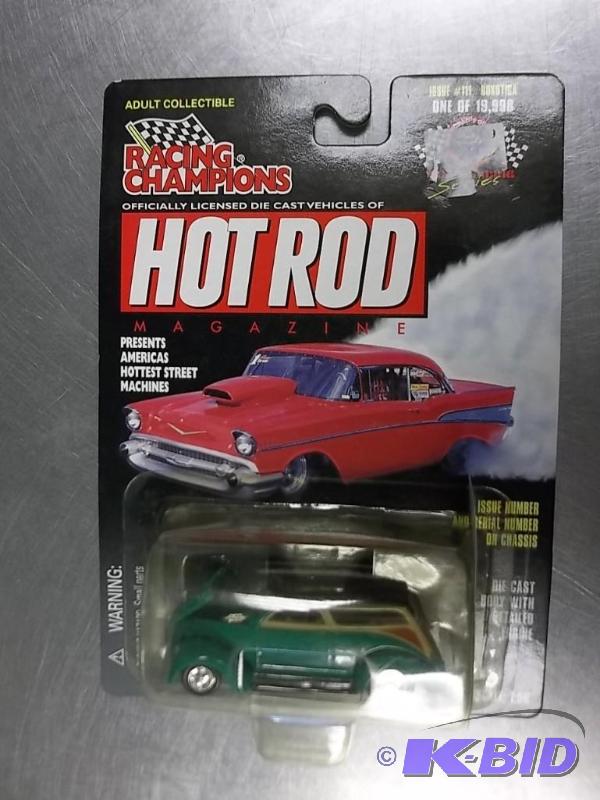 lot 138 image: 1998 Racing Champions Hot Rod Magazine Die Cast