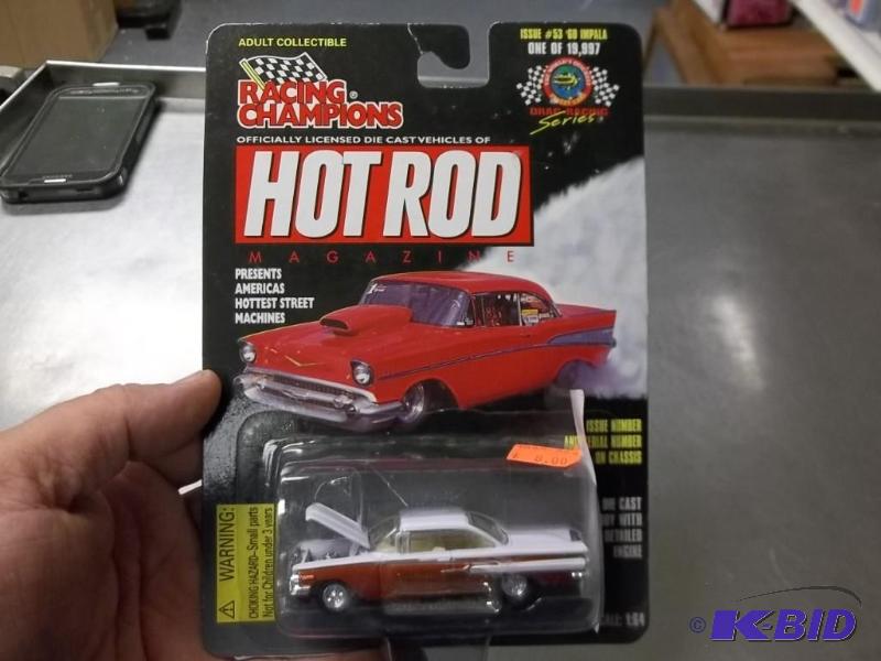 lot 140 image: 1998 Racing Champions Hot Rod Magazine Die Cast
