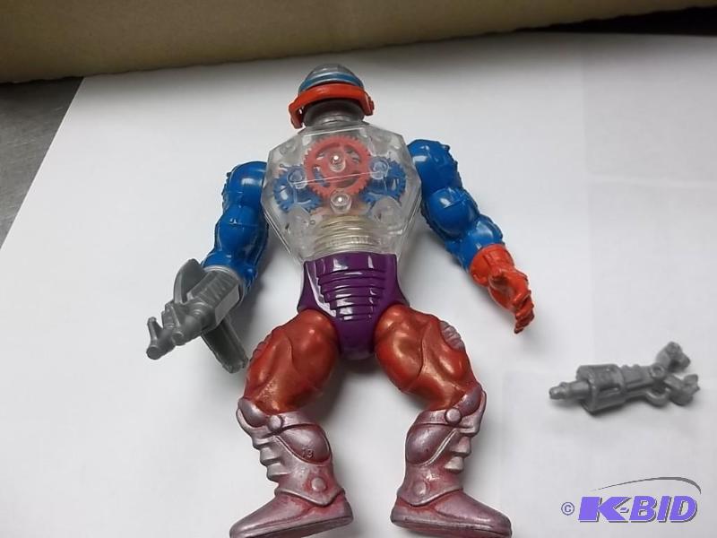 lot 16 image: Vintage 1984 Roboto He-Man Action Figure