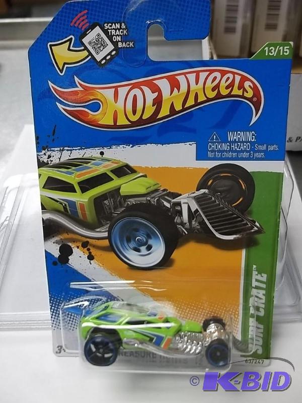 lot 50 image: Hot Wheels Treasure Hunt MINT in plastic protector case