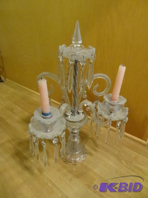 Crystal Candleabra with Prisms...