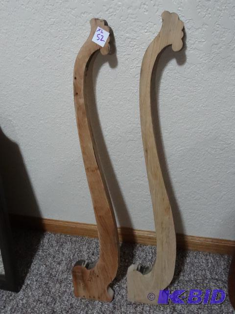 2 Towel Bow Arms. 30&quot Tall...