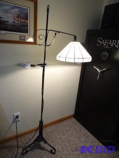 Tiffany Style Lamp. 62&quot Tall .Possible S...
