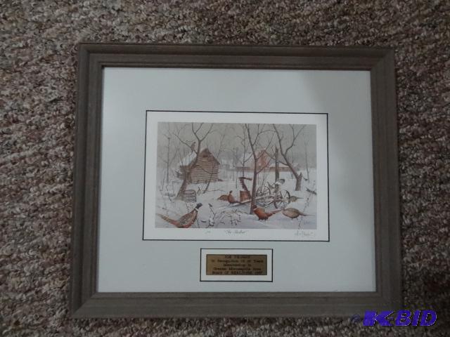 &quotIn Shelter&quot by Les Kouba. 16 X 13 ...