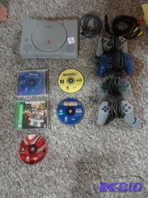 Playstation Model # SCPH-5501. with Power Cor...