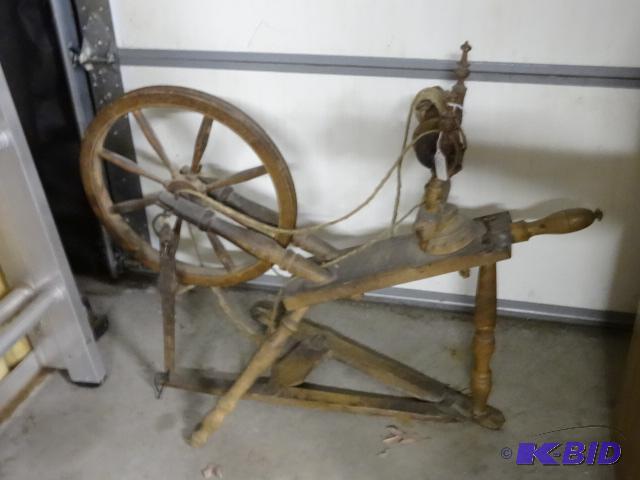 Antique Spinning Wheel. Jordan Brand...