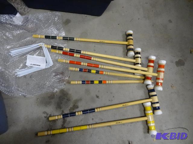 Eddie Bauer Croquet Set...