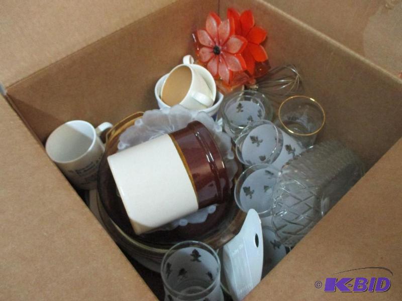 glassware...