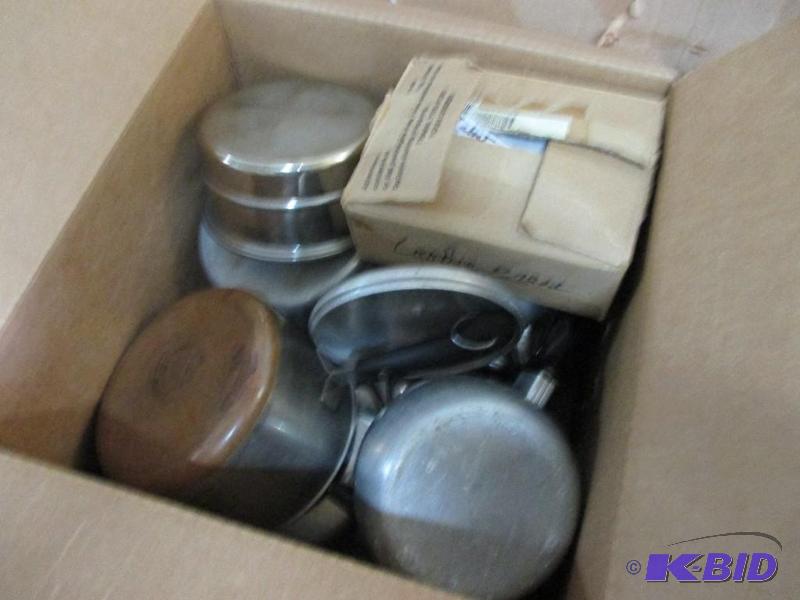 pots and pans...