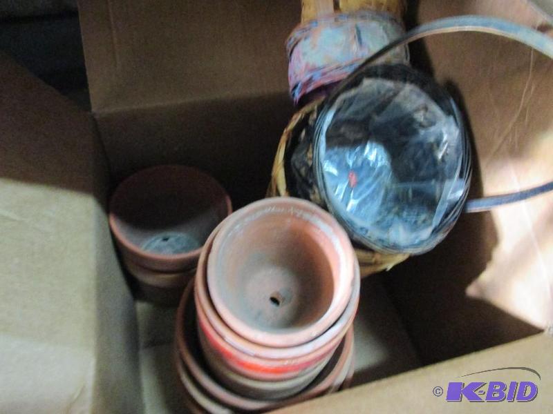 pots and baskets...