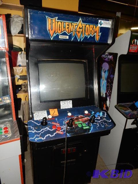 lot 2 image: Violent Storm Video arcade Game