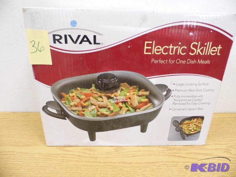 New Rival Electric Skillet