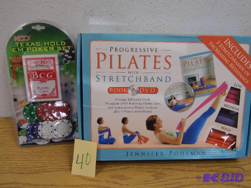 New Pilates Set & New Poker Set