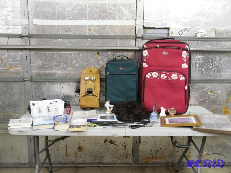 lot 151 image: Large Lot of Household Items. Old Phone, Lugg...