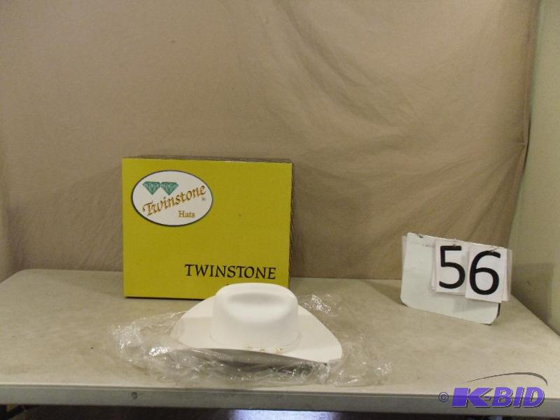 lot 56 image: Twinstone White Sinaloa&nbspCowboyCowgirl H...