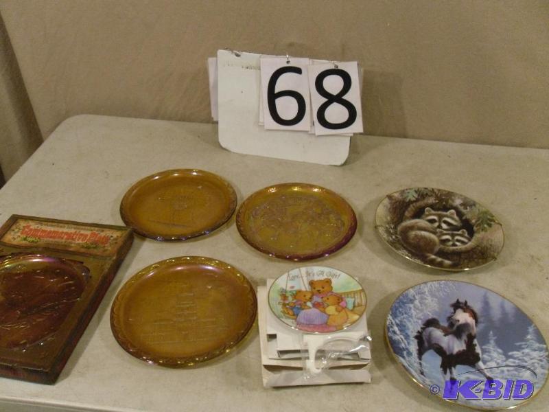 lot 68 image: Lot of Old and Collector Plates. ...