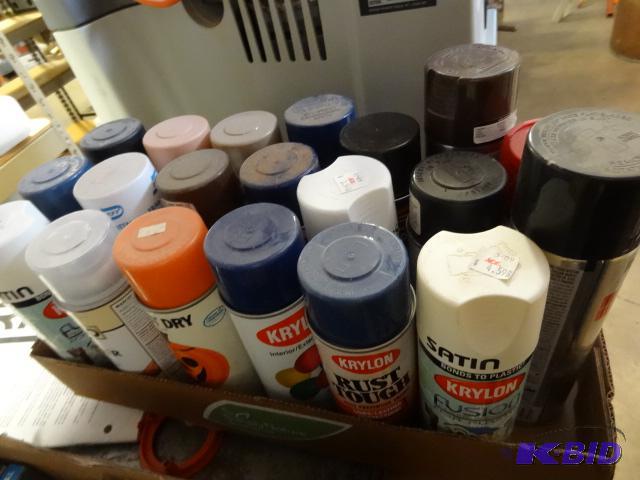 lot 101 image: Box Full of mIsc Spray Point...